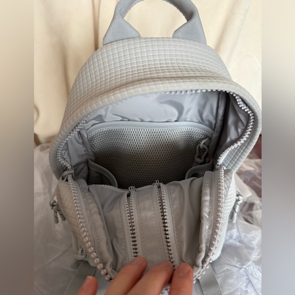 Dagne Dover Dakota Backpack small waffle fog NEW - Picture 3 of 4